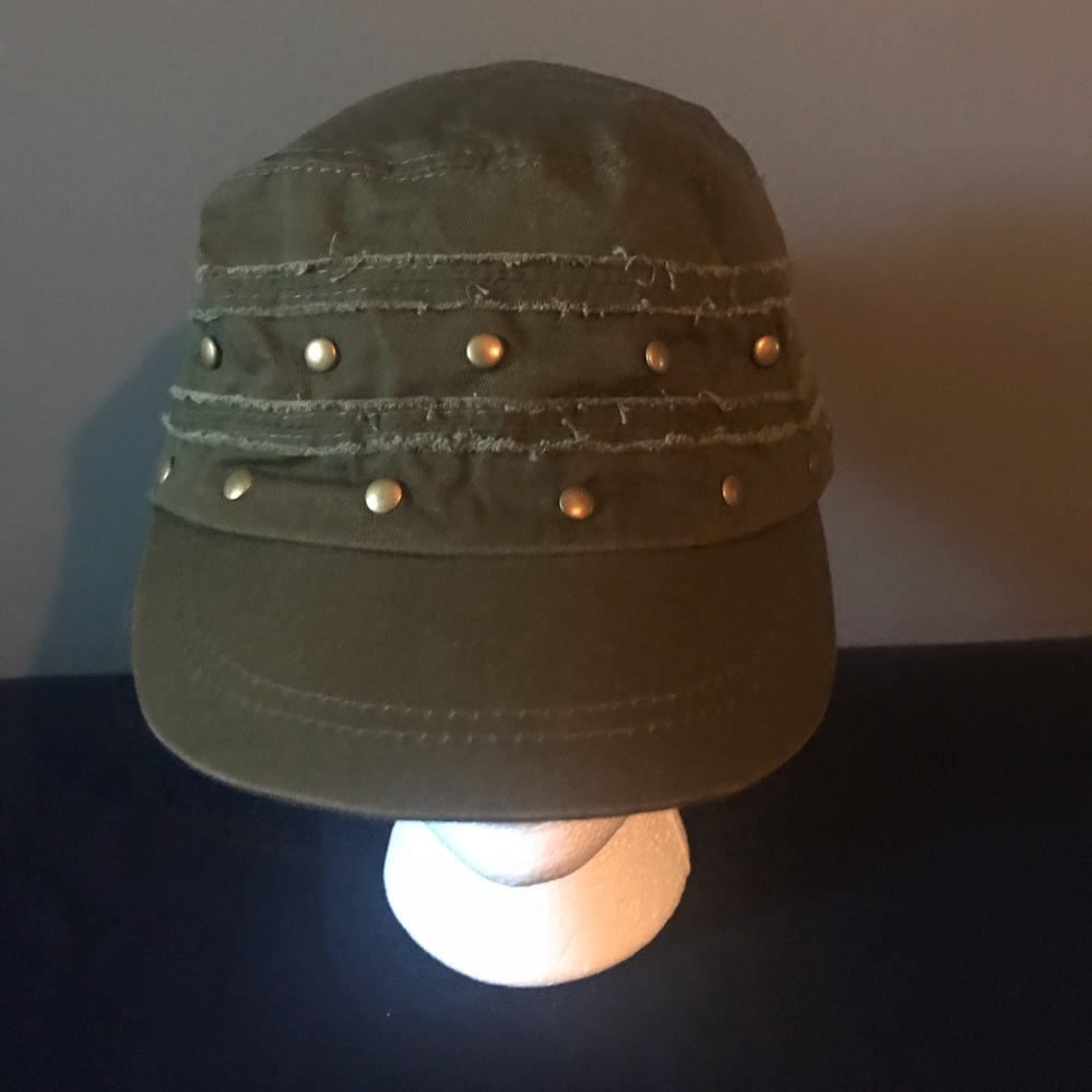 Green Demin Designer Hat